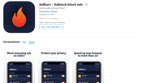 browser with adblock for mac